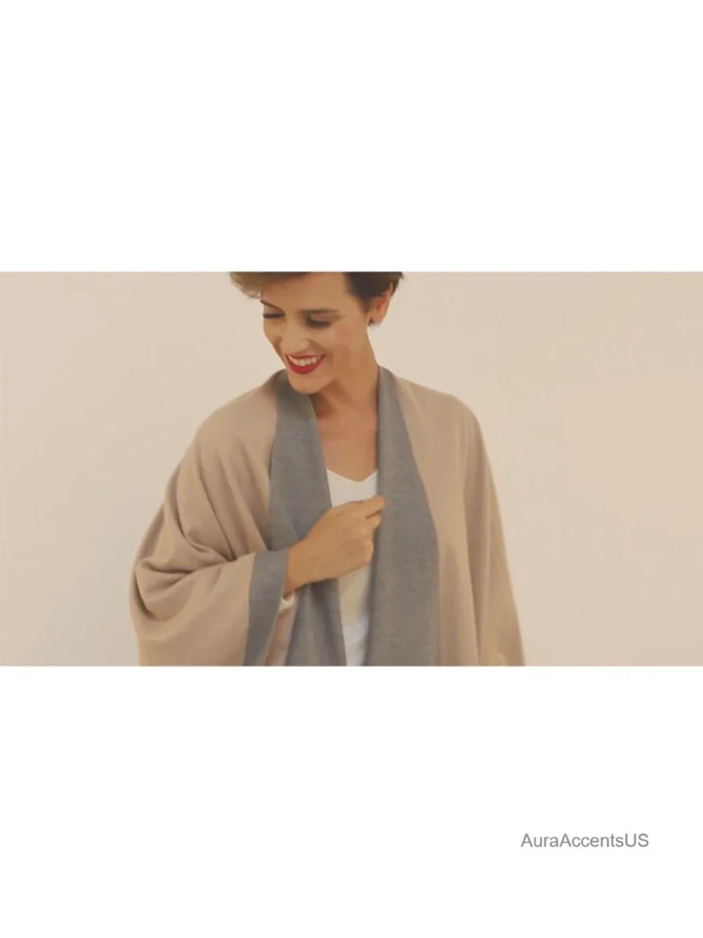 Viscose from Bamboo Shawl Wrap Poncho Ruana Cape Open Front Travel Sweater